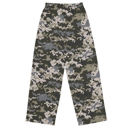 Ukrainian MM14 CAMO unisex wide-leg pants - Unisex Wide-Leg Pants