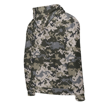 Ukrainian MM14 CAMO Unisex zip hoodie - Zip Hoodie