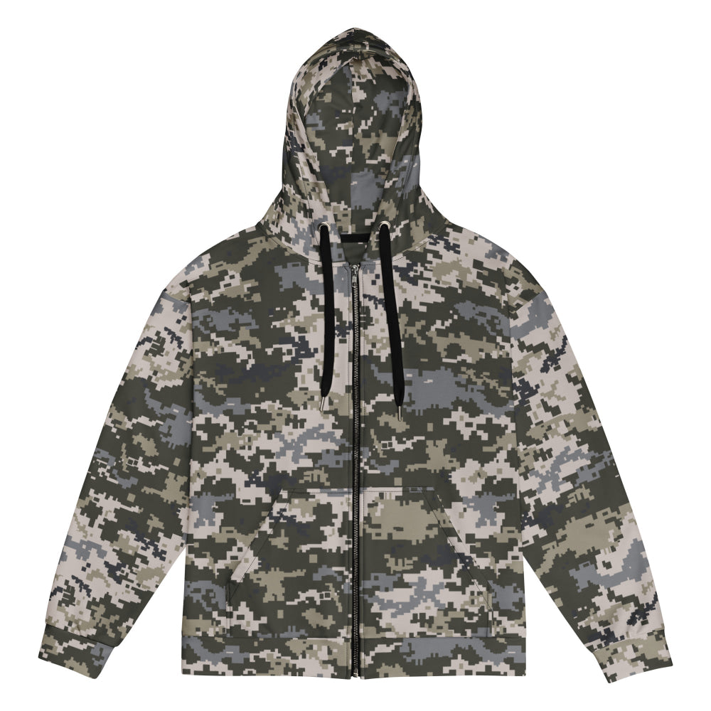 Ukrainian MM14 CAMO Unisex zip hoodie - Zip Hoodie