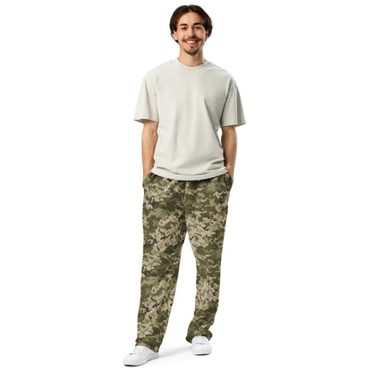 Ukrainian MM14 CAMO Wide-leg joggers - Joggers