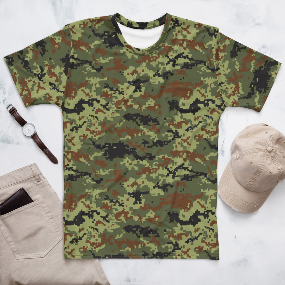 Ukrainian MM14 Woodland CAMO Men’s T-shirt - XS - Mens T-Shirt