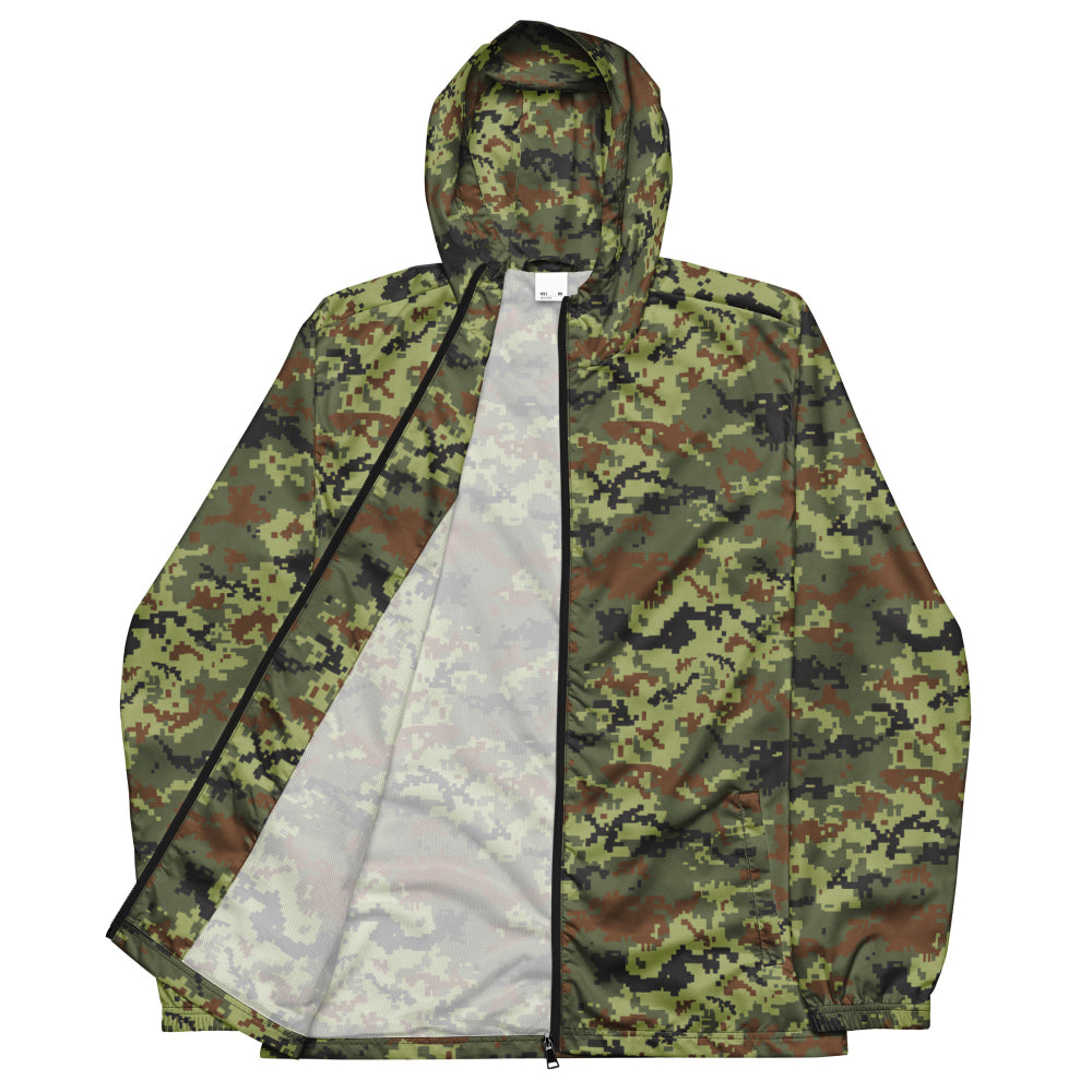 Ukrainian MM14 Woodland CAMO Men’s windbreaker - Mens Windbreaker