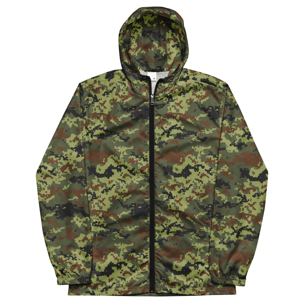 Ukrainian MM14 Woodland CAMO Men’s windbreaker - Mens Windbreaker