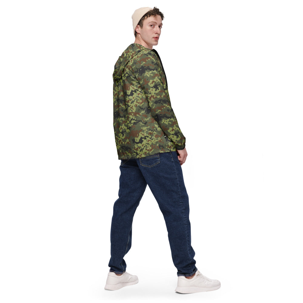 Ukrainian MM14 Woodland CAMO Men’s windbreaker - Mens Windbreaker