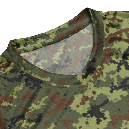 Ukrainian MM14 Woodland CAMO unisex basketball jersey - Unisex Basketball Jersey