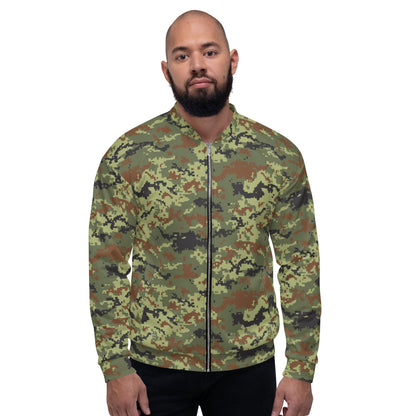 Ukrainian MM14 Woodland CAMO Unisex Bomber Jacket