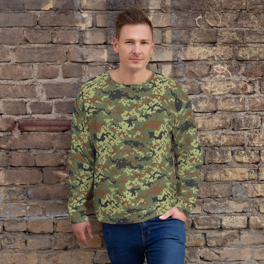 Ukrainian MM14 Woodland CAMO Unisex Sweatshirt - XS