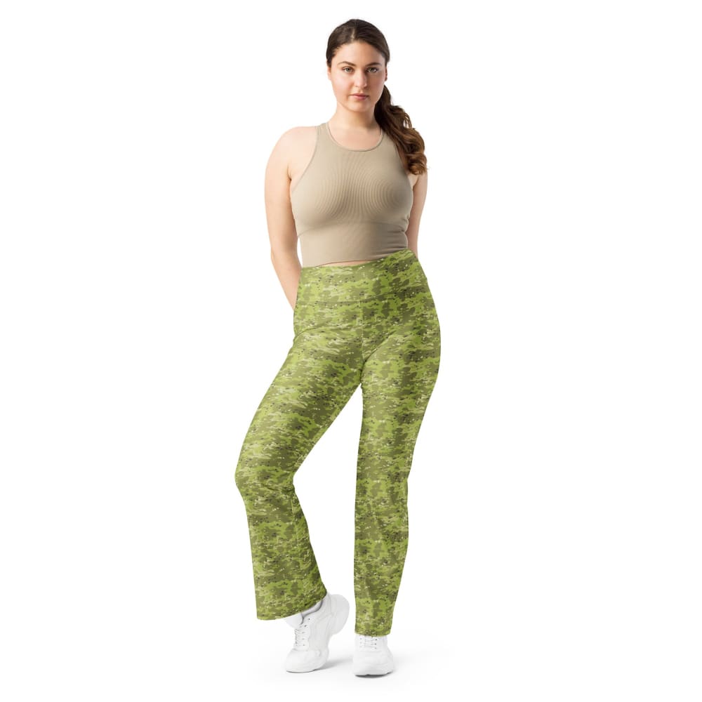 Ukrainian Naval Special Operations Zhaba Polyova CAMO Flare leggings