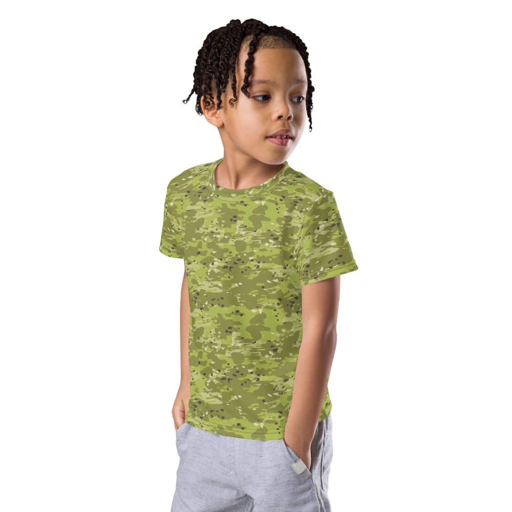 Ukrainian Naval Special Operations Zhaba Polyova CAMO Kids crew neck t-shirt