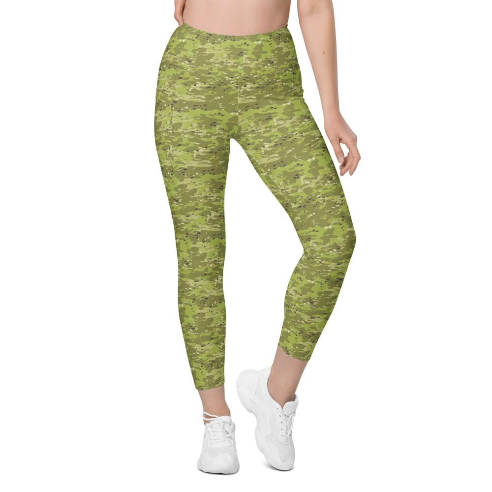 Ukrainian Naval Special Operations Zhaba Polyova CAMO Leggings with pockets