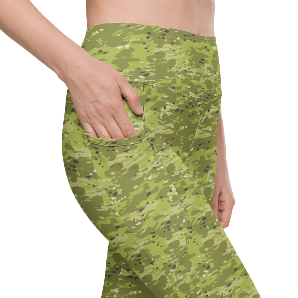 Ukrainian Naval Special Operations Zhaba Polyova CAMO Leggings with pockets