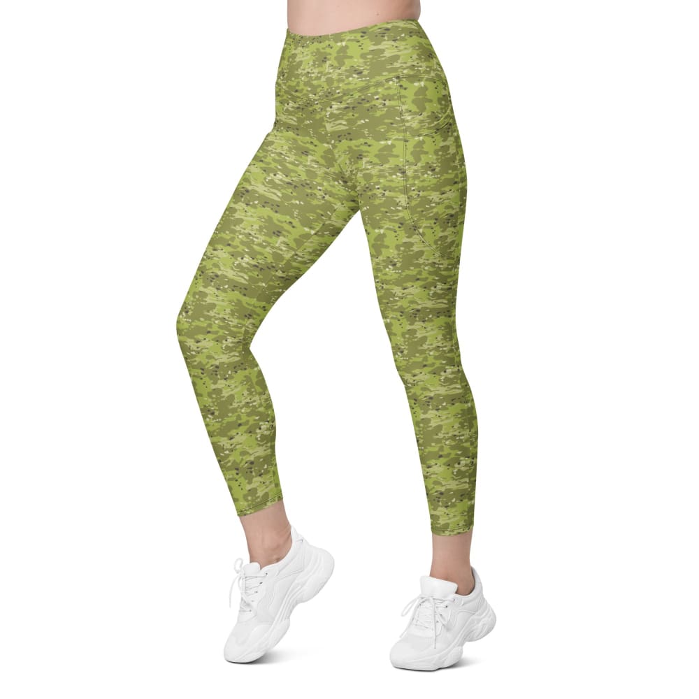 Ukrainian Naval Special Operations Zhaba Polyova CAMO Leggings with pockets