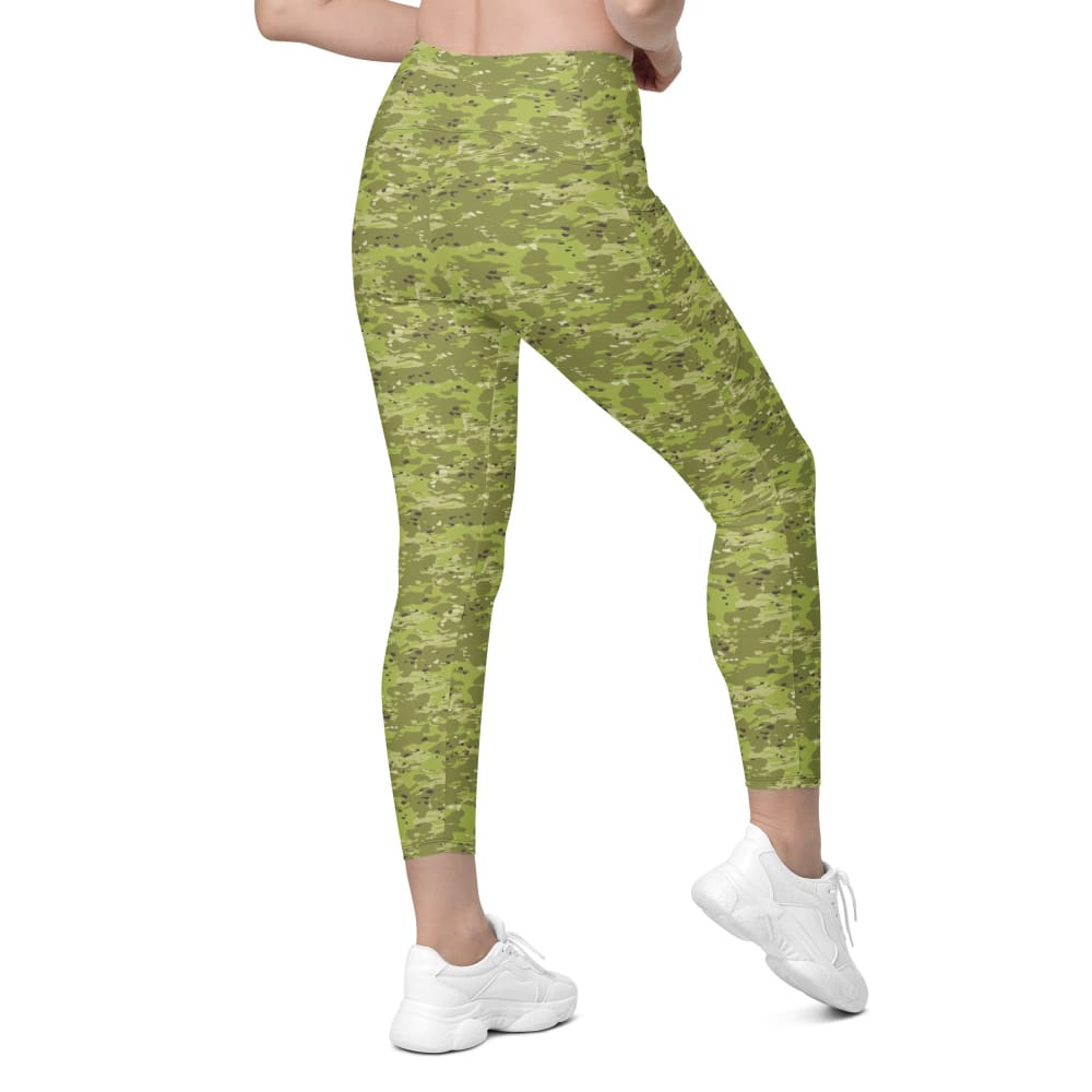 Ukrainian Naval Special Operations Zhaba Polyova CAMO Leggings with pockets