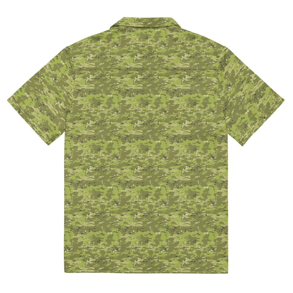 Ukrainian Naval Special Operations Zhaba Polyova CAMO Unisex button shirt - Button Shirt