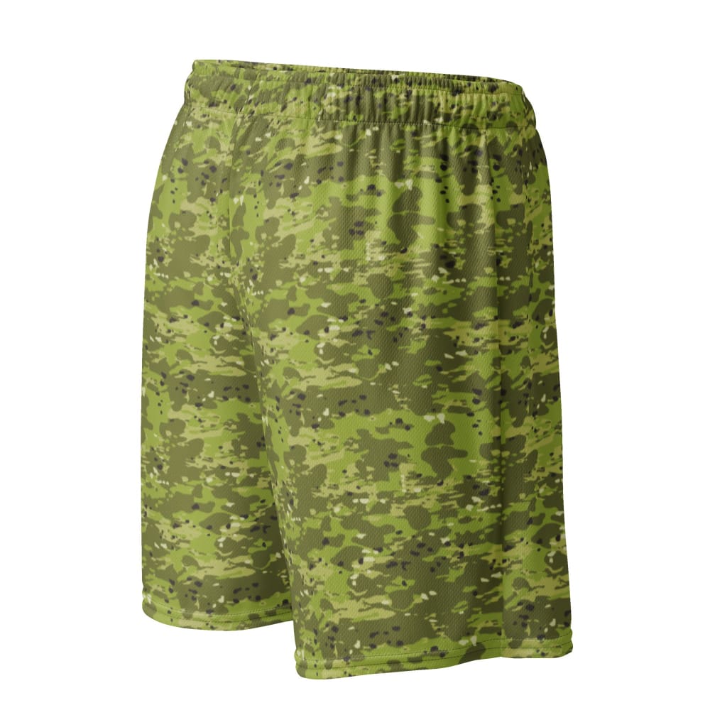 Ukrainian Naval Special Operations Zhaba Polyova CAMO Unisex mesh shorts