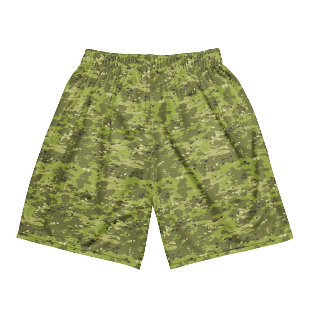 Ukrainian Naval Special Operations Zhaba Polyova CAMO Unisex mesh shorts