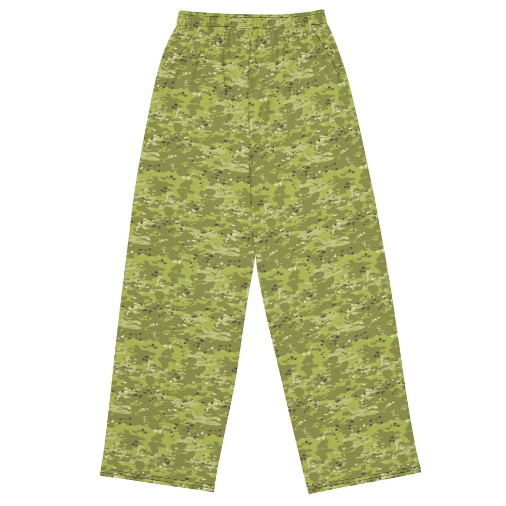 Ukrainian Naval Special Operations Zhaba Polyova CAMO unisex wide-leg pants