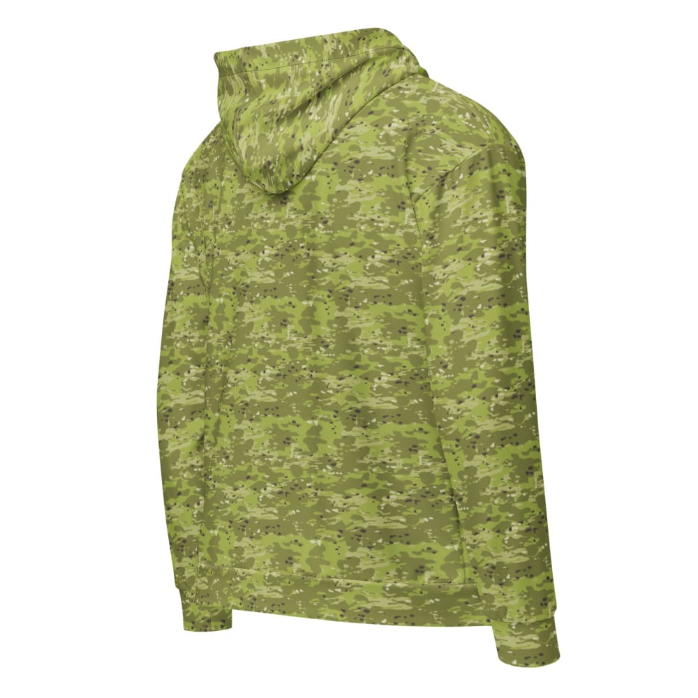 Ukrainian Naval Special Operations Zhaba Polyova CAMO Unisex zip hoodie