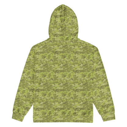 Ukrainian Naval Special Operations Zhaba Polyova CAMO Unisex zip hoodie