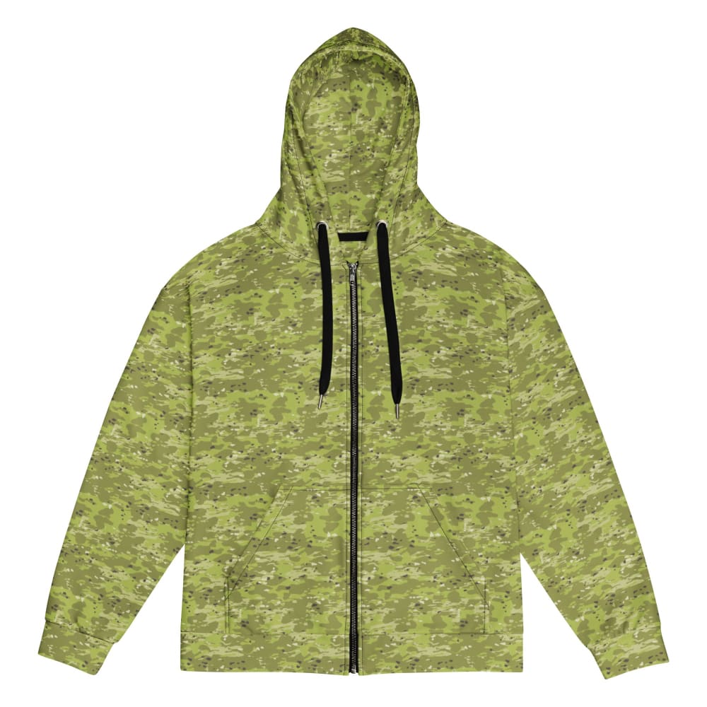 Ukrainian Naval Special Operations Zhaba Polyova CAMO Unisex zip hoodie