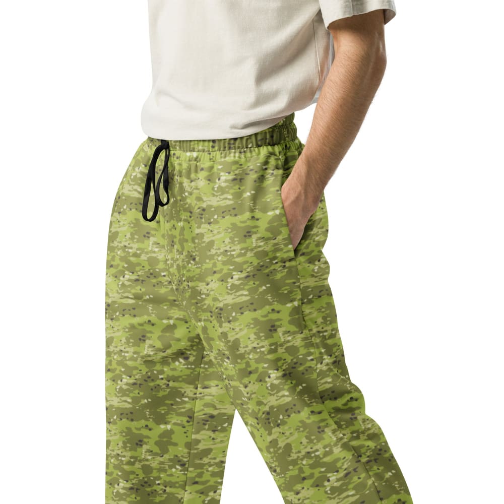 Ukrainian Naval Special Operations Zhaba Polyova CAMO Wide-leg joggers