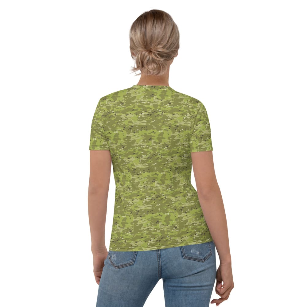 Ukrainian Naval Special Operations Zhaba Polyova CAMO Women’s T-shirt