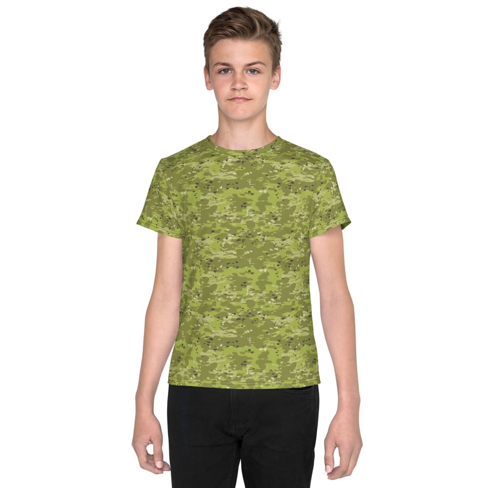 Ukrainian Naval Special Operations Zhaba Polyova CAMO Youth crew neck t-shirt - 8