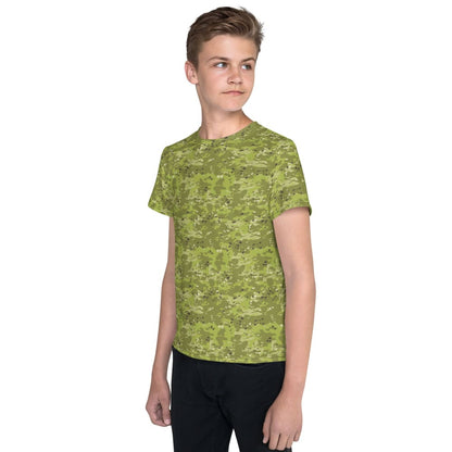 Ukrainian Naval Special Operations Zhaba Polyova CAMO Youth crew neck t-shirt