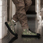 Digital Predator Ukrainian CAMO Mens High-Top Canvas Shoes - Black / 5