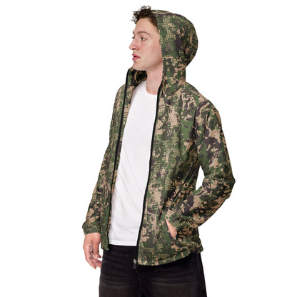 Ukrainian Predator CAMO Men’s windbreaker - XS - Mens Windbreaker