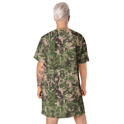 Ukrainian Predator CAMO T-shirt dress - Womens T-Shirt Dress