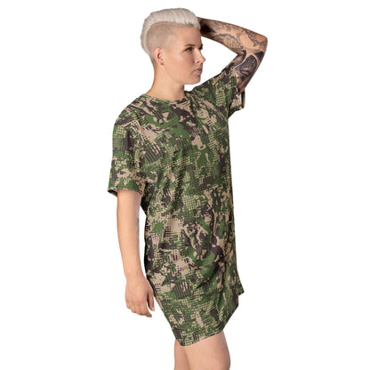 Ukrainian Predator CAMO T-shirt dress - Womens T-Shirt Dress