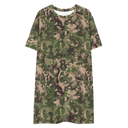 Ukrainian Predator CAMO T-shirt dress - Womens T-Shirt Dress