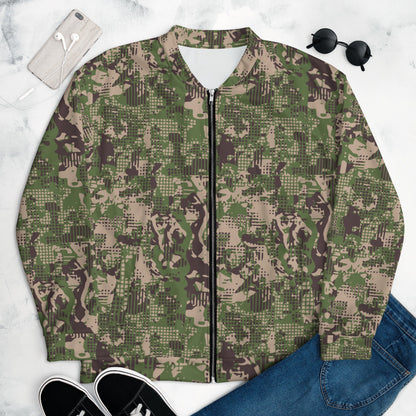 Ukrainian Predator CAMO Unisex Bomber Jacket - XS