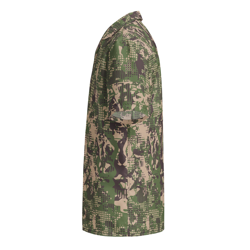 Digital Predator Ukrainian CAMO Unisex Short-Sleeve Button Shirt - Button-Up