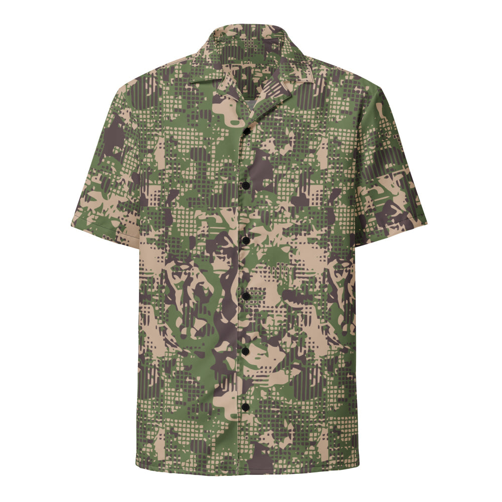 Ukrainian Predator CAMO Unisex button shirt - Button Shirt