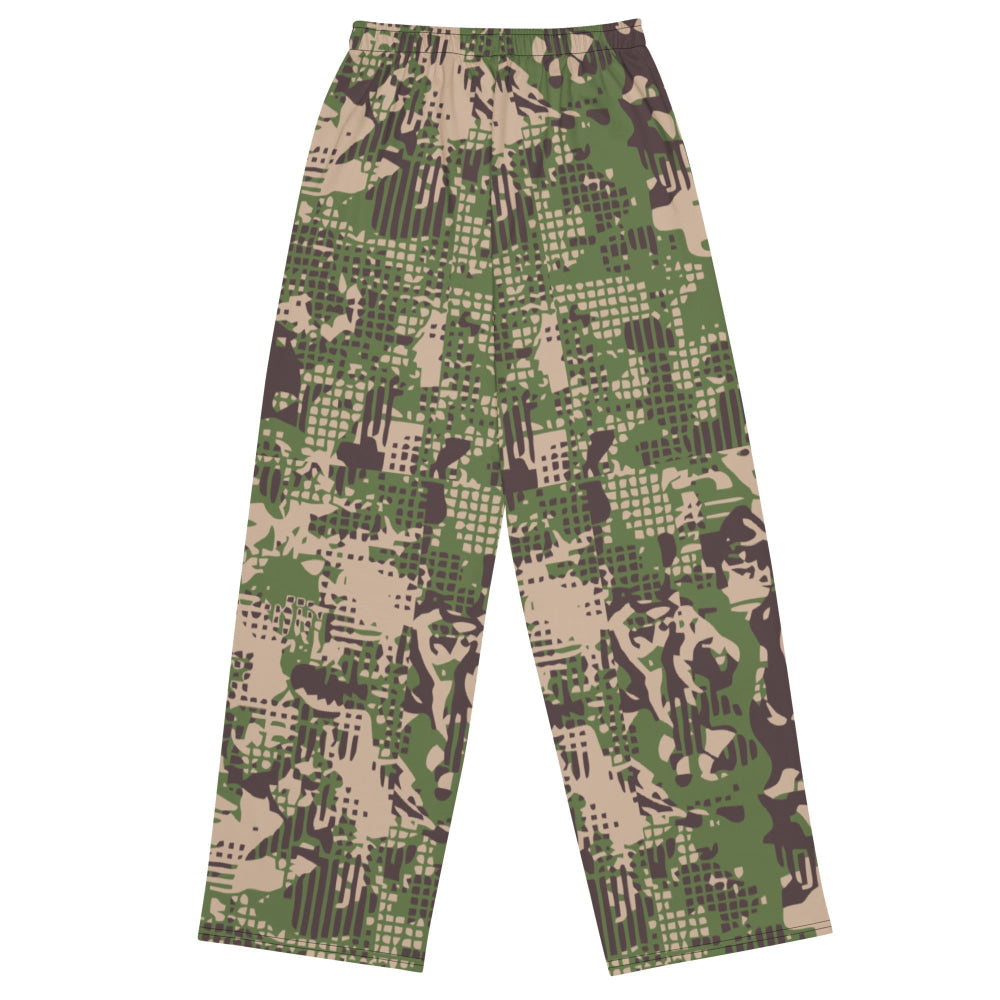 Ukrainian Predator CAMO unisex wide-leg pants - Unisex Wide-Leg Pants