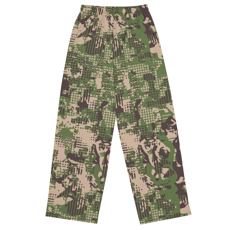 Digital Predator Ukrainian CAMO Unisex Wide-Leg Leisure Pants - Pant