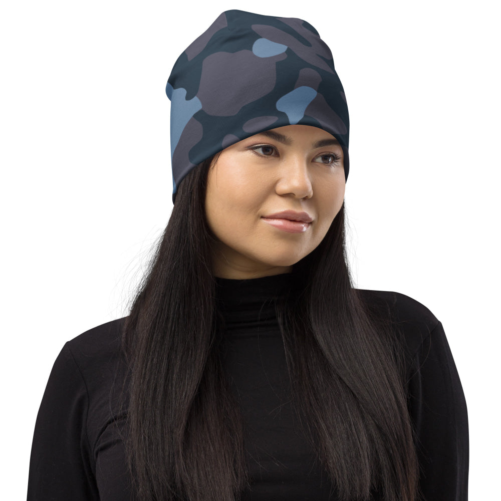 Ukrainian Special Police Dubok Amoeba Blue Urban CAMO Beanie