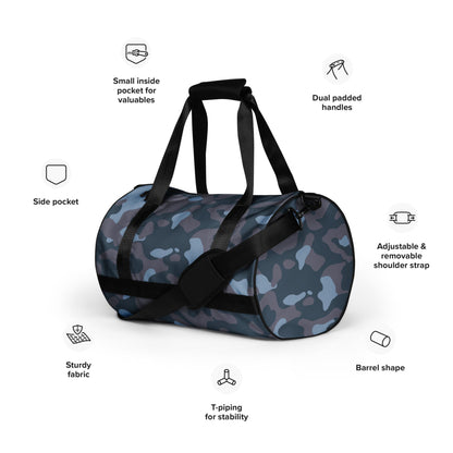 Ukrainian Special Police Dubok Amoeba Blue Urban CAMO gym bag - Gym Bag