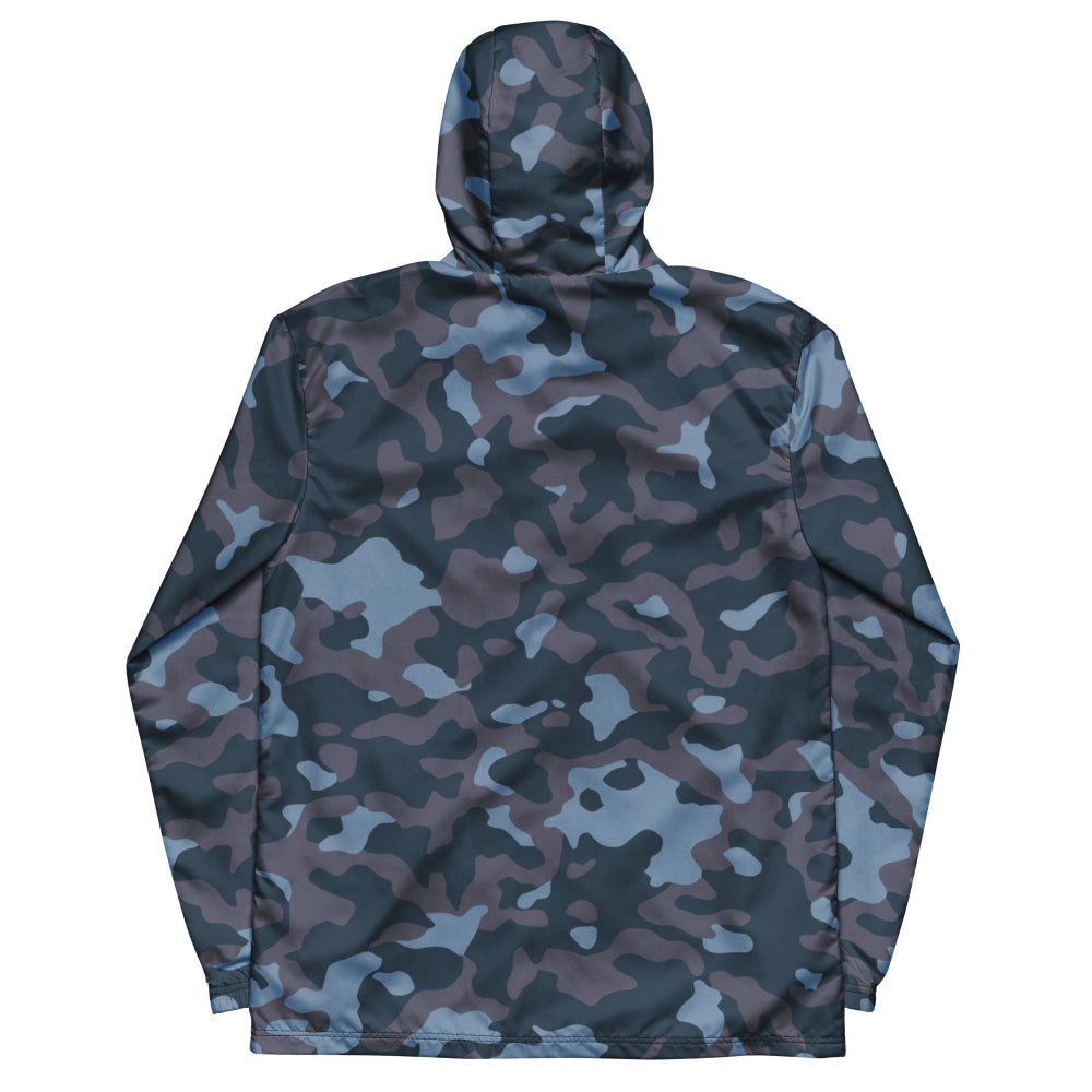 Ukrainian Special Police Dubok Amoeba Blue Urban CAMO Men’s windbreaker - Mens Windbreaker