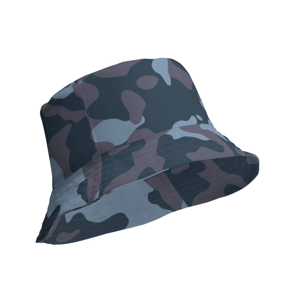 Ukrainian Special Police Dubok Amoeba Blue Urban CAMO Reversible bucket hat - Bucket Hat