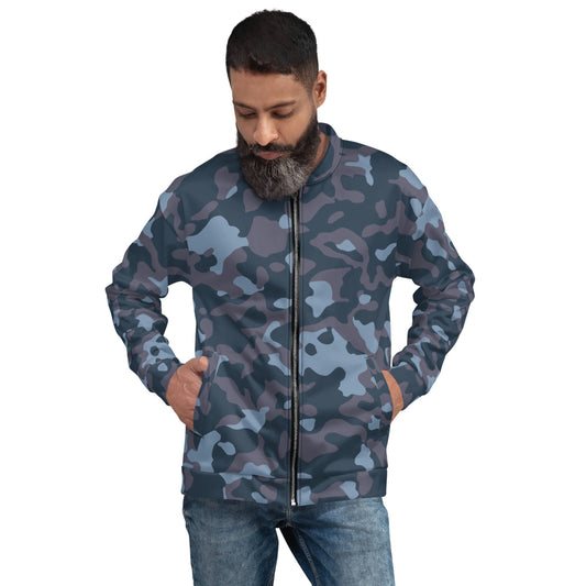 Ukrainian Special Police Dubok Amoeba Blue Urban CAMO Unisex Bomber Jacket