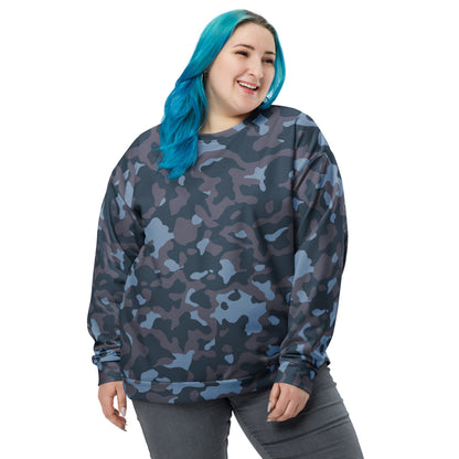 Ukrainian Special Police Dubok Amoeba Blue Urban CAMO Unisex Sweatshirt