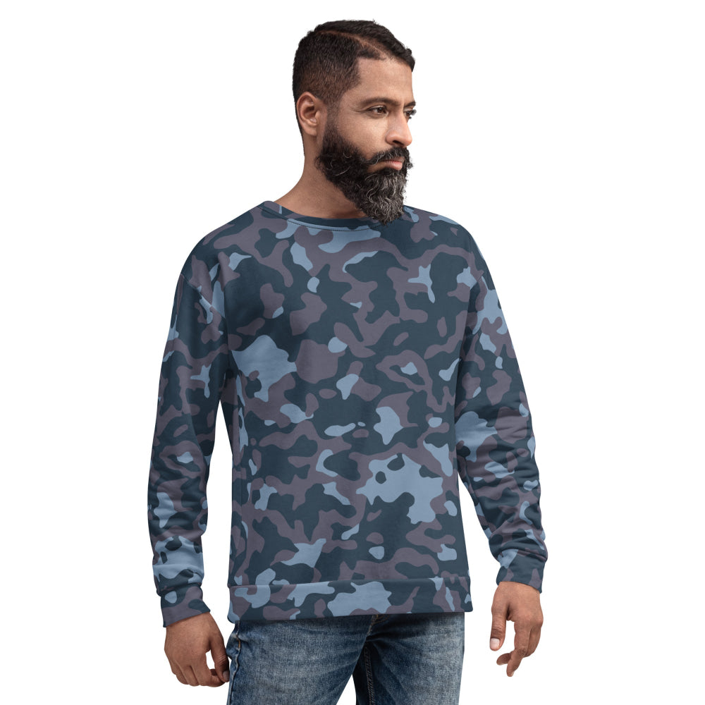 Ukrainian Special Police Dubok Amoeba Blue Urban CAMO Unisex Sweatshirt