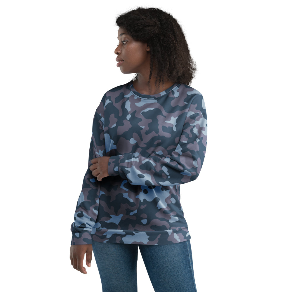 Ukrainian Special Police Dubok Amoeba Blue Urban CAMO Unisex Sweatshirt