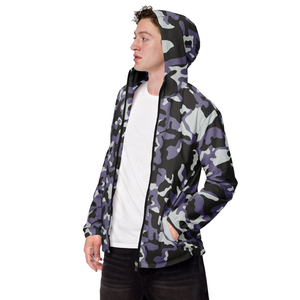 Ukrainian Special Police Dubok Amoeba Urban CAMO Men’s windbreaker - XS - Mens Windbreaker