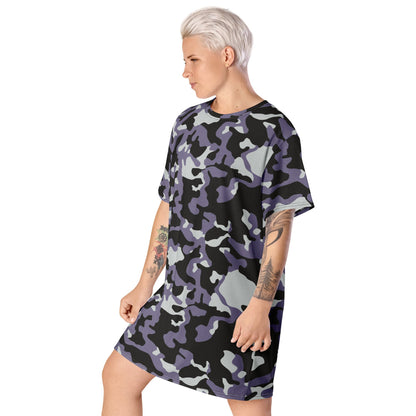 Ukrainian Special Police Dubok Amoeba Urban CAMO T-shirt dress - Womens T-Shirt Dress