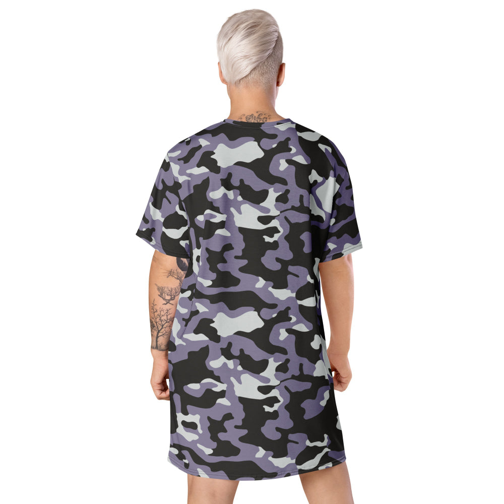 Ukrainian Special Police Dubok Amoeba Urban CAMO T-shirt dress - Womens T-Shirt Dress