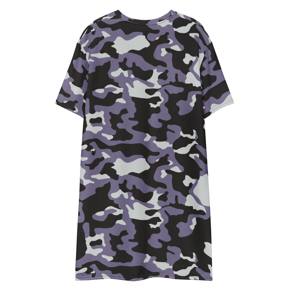 Ukrainian Special Police Dubok Amoeba Urban CAMO T-shirt dress - Womens T-Shirt Dress